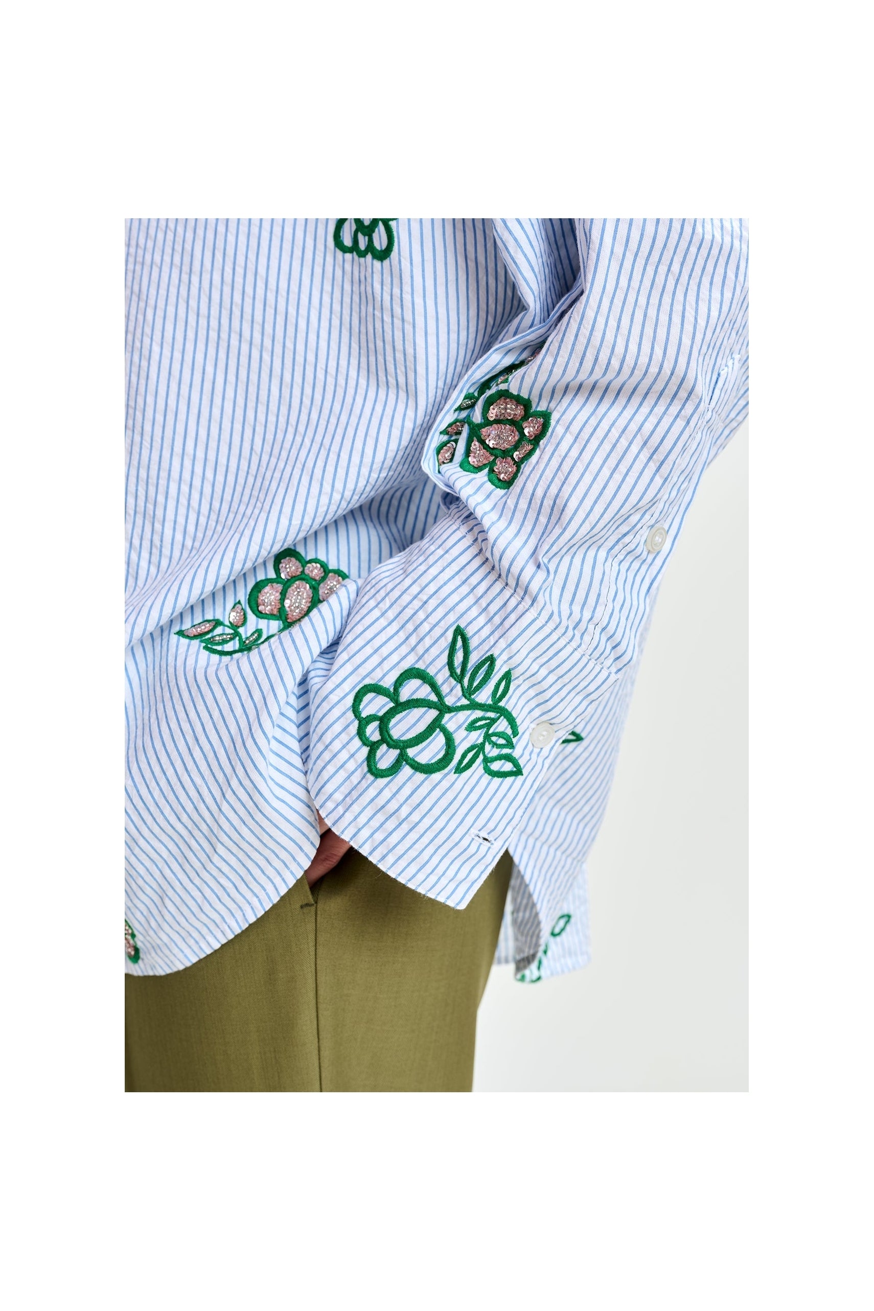 JALINKI EMBROIDERED SHIRT ESSENTIEL ANTWERP