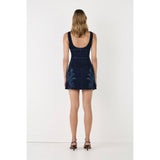 JASMINE DENIM MINI DRESS Hansen & Gretel