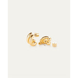 Jenny Bird Mini Florence Earrings Gold