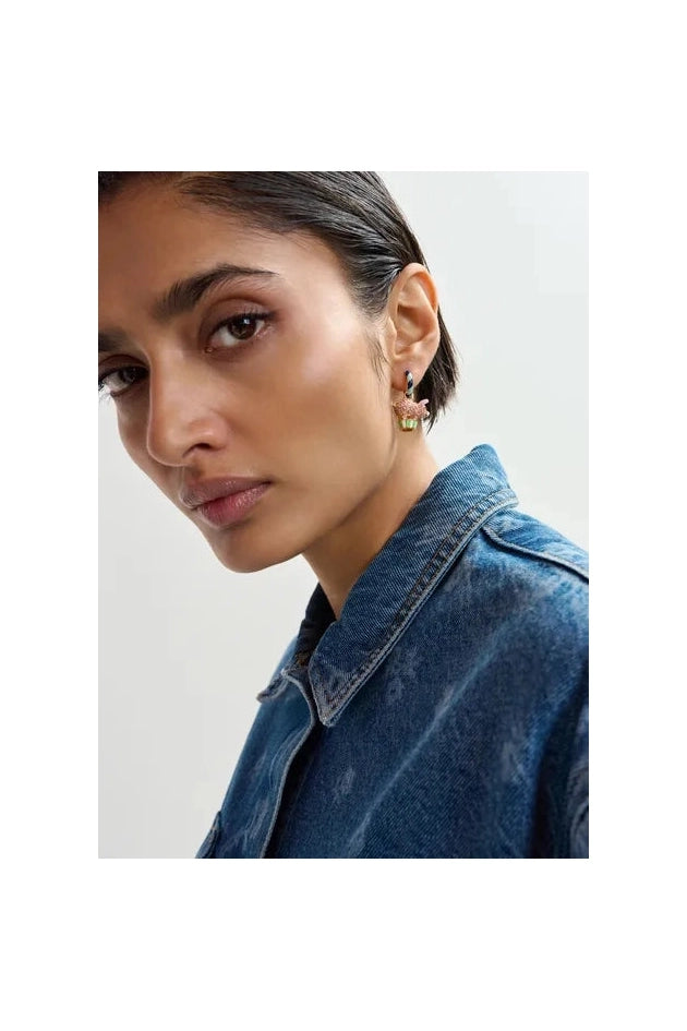 Jubby Earrings with Charms ESSENTIEL ANTWERP