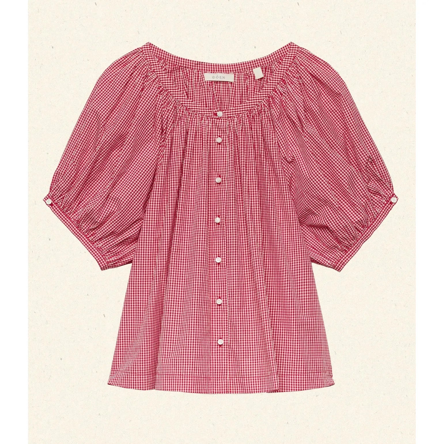 Maroon Doen June Top