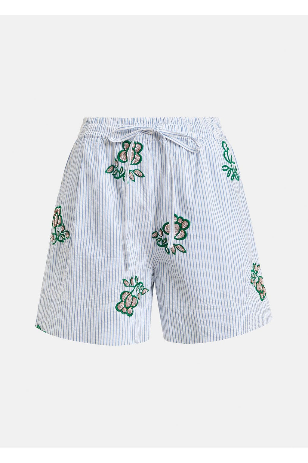 JUSTE EMBROIDERED MINI SHORTS ESSENTIEL ANTWERP