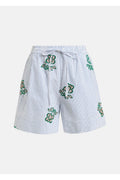 JUSTE EMBROIDERED MINI SHORTS ESSENTIEL ANTWERP