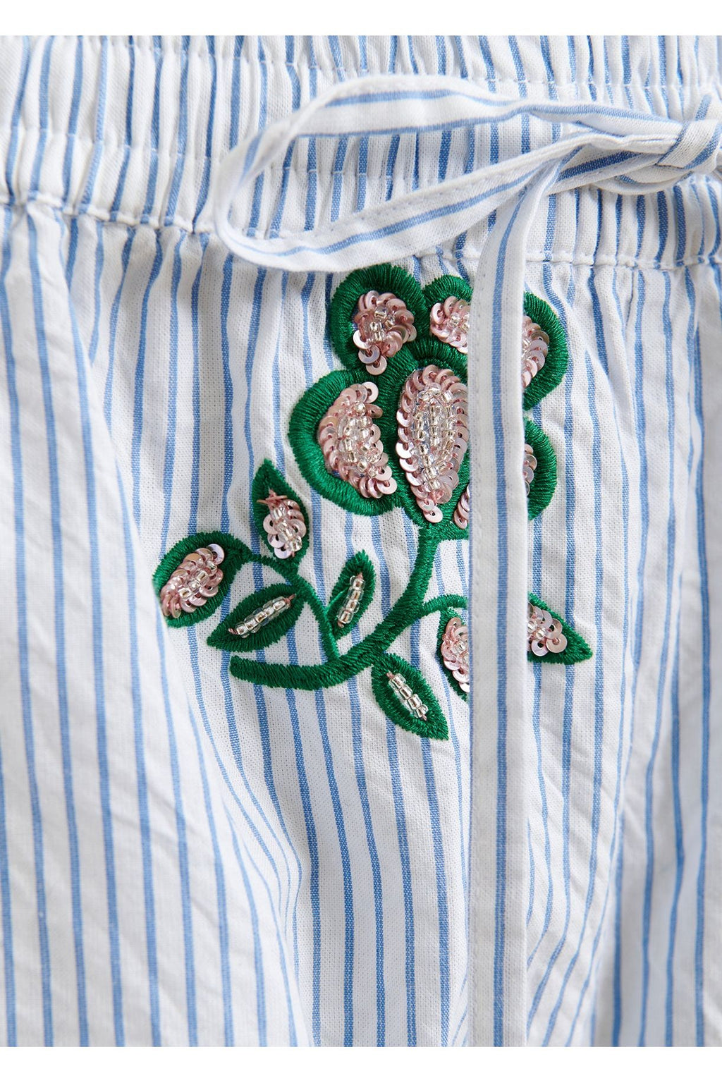 JUSTE EMBROIDERED MINI SHORTS ESSENTIEL ANTWERP