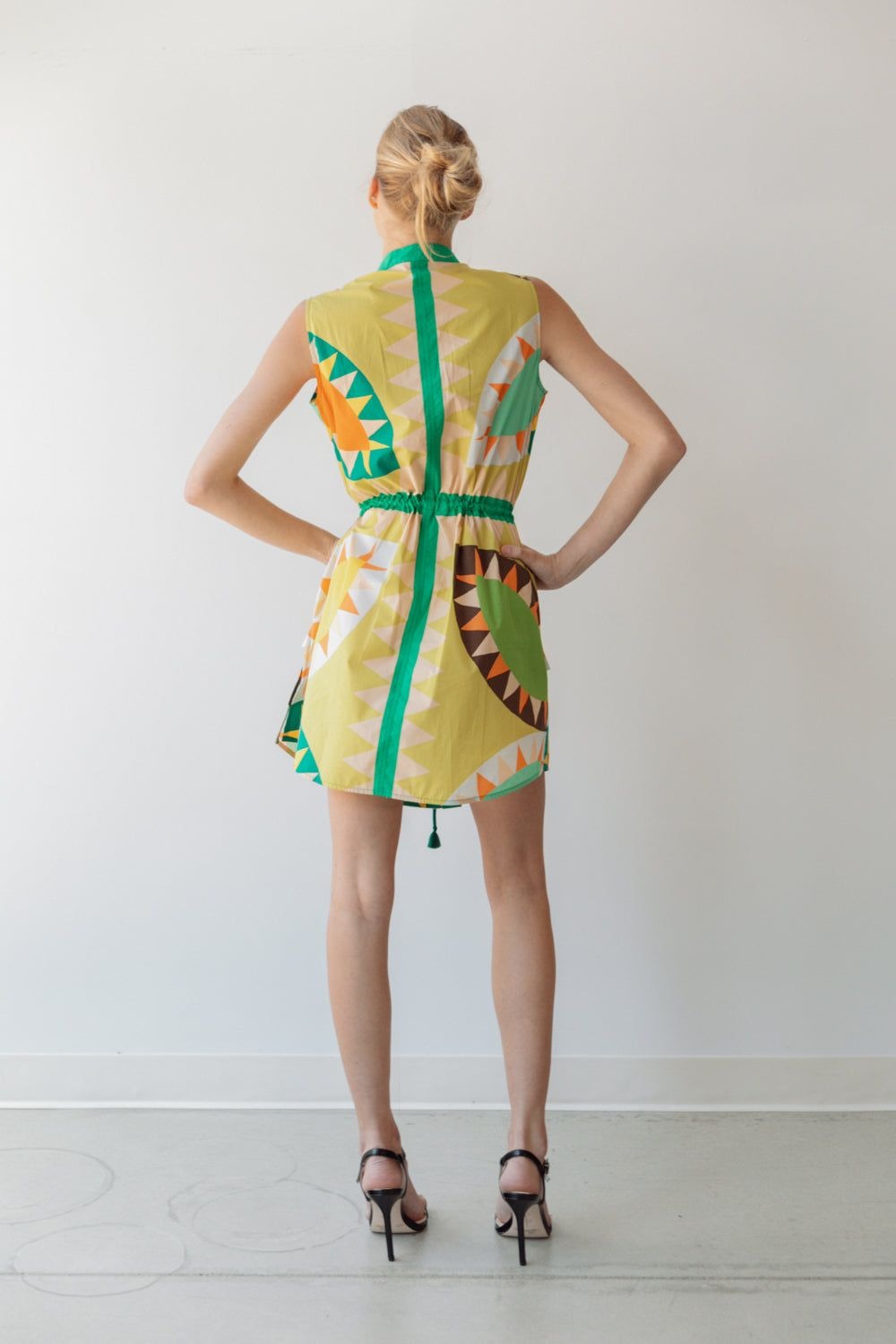 Sleeveless Shirtdress Hope for Flowers by Tracy Reece