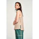 Aspen Open Side Vest in Camel (AW25)