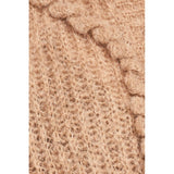 Moritz Embroidered Cardigan in Brownie