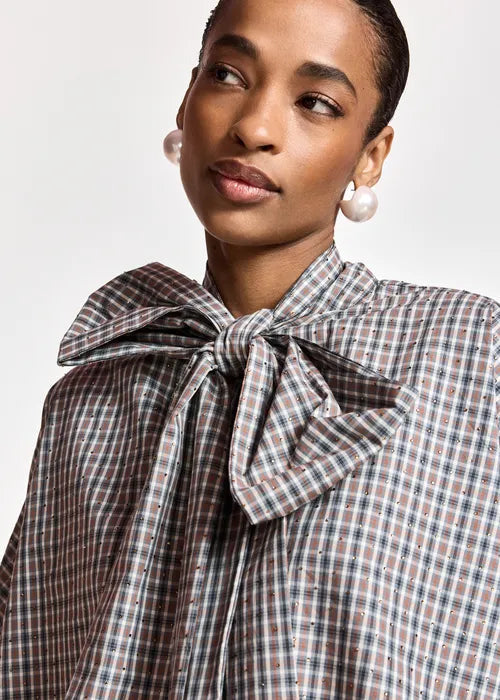 Kefir Pussy Bow Tie Top ESSENTIEL ANTWERP