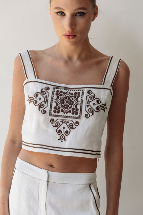 Embellished Shell Hope for Flowers by Tracy Reece