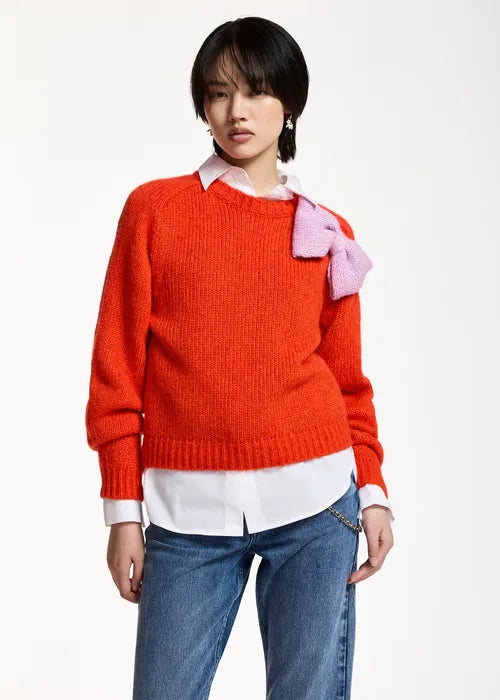 Kollier Pullover with Bow ESSENTIEL ANTWERP