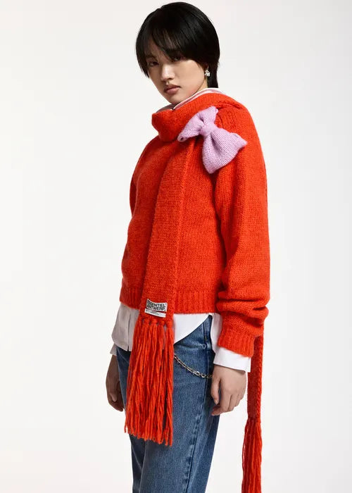 Kollier Pullover with Bow ESSENTIEL ANTWERP