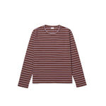 The Modern Long Brown/White Mixed Stripe Kule