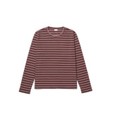 The Modern Long Brown/White Mixed Stripe Kule