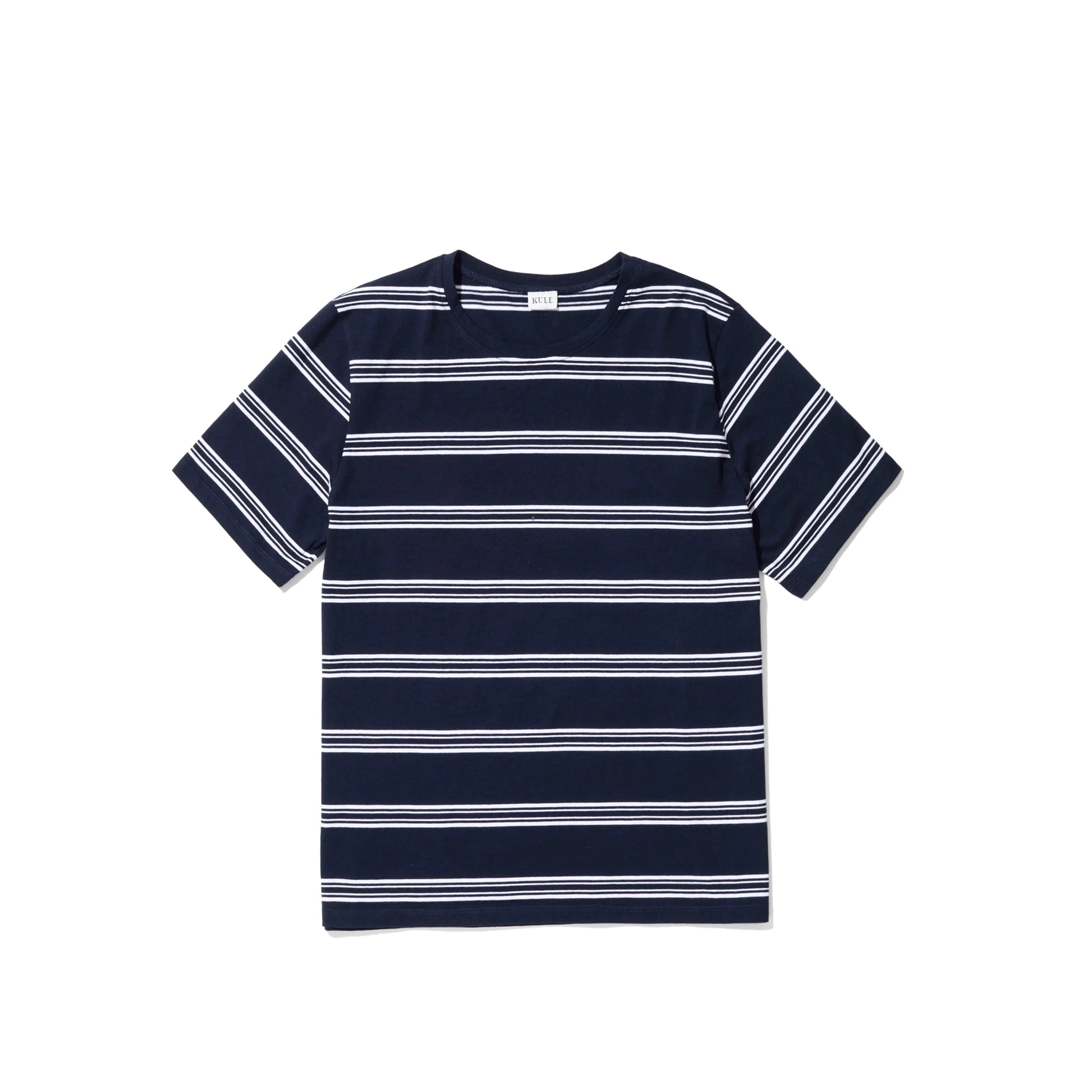 The Modern Navy/White Mixed Stripe Kule