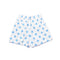 White Smoke The Reine Shorts White/Royal Blue
