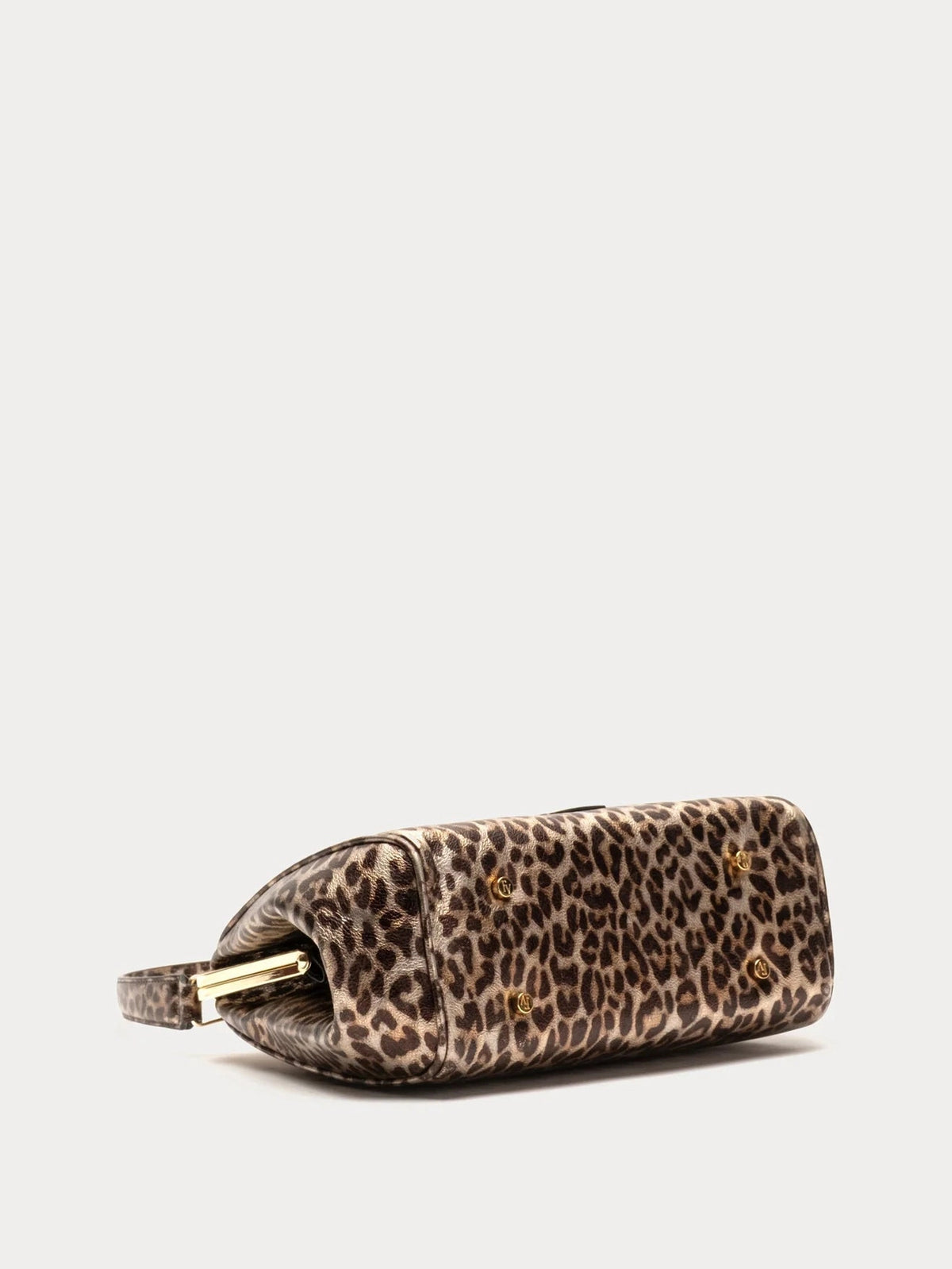 Katherine Frame Bag Metallic Leopard Leather Multi OS Frances Valentine