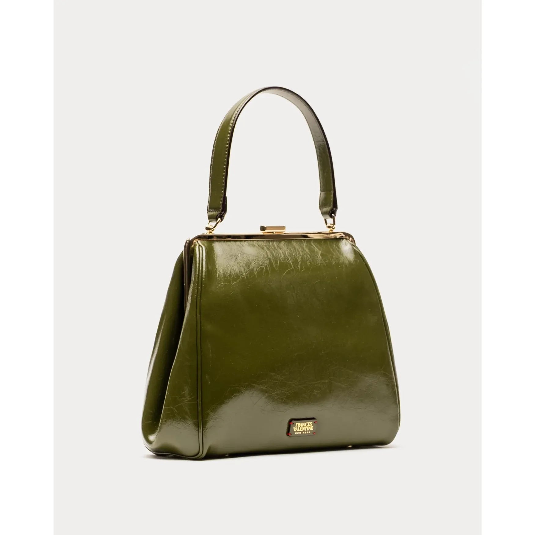 Lavender Katherine Frame Bag Olive