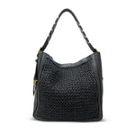 Dark Slate Gray Cowdray Hobo - Black Mesh