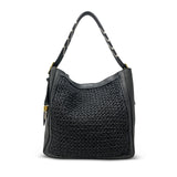 Dark Slate Gray Cowdray Hobo - Black Mesh