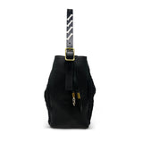 Black Cowdray Hobo - Black Mesh