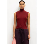 LAUREN SLEEVELESS TURTLENECK LESET