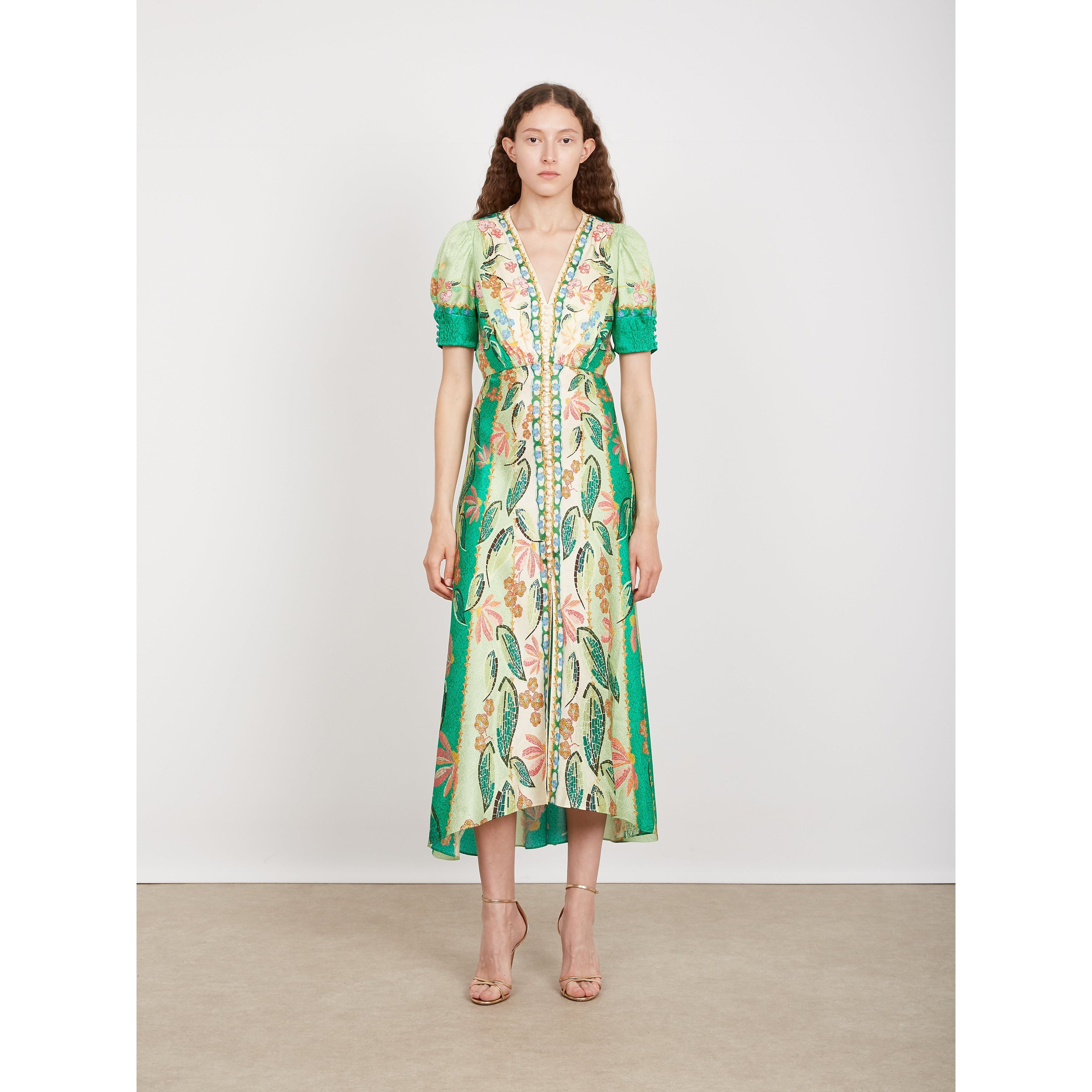 LEA LONG DRESS 1764 SALONI
