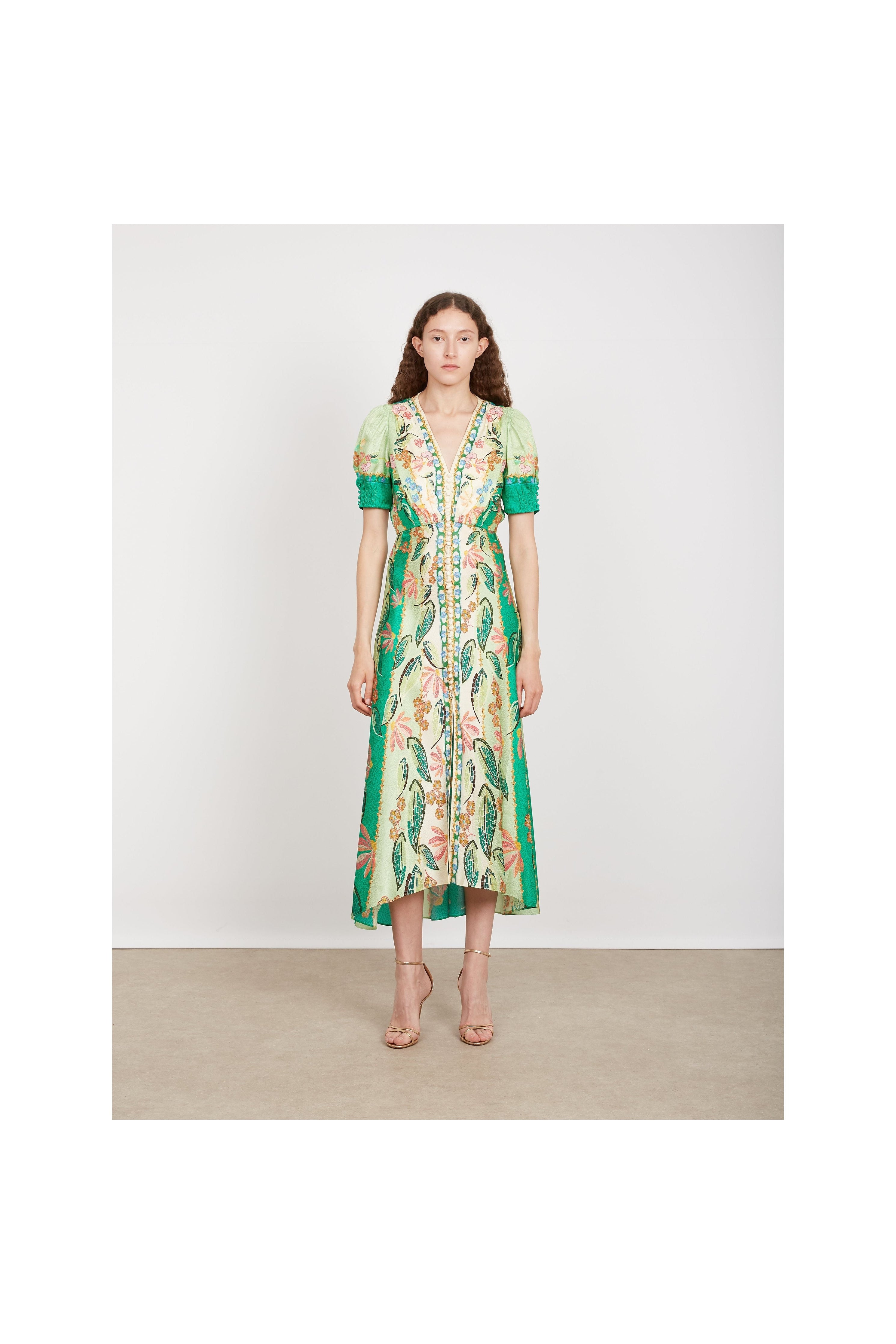 LEA LONG DRESS 1764 SALONI