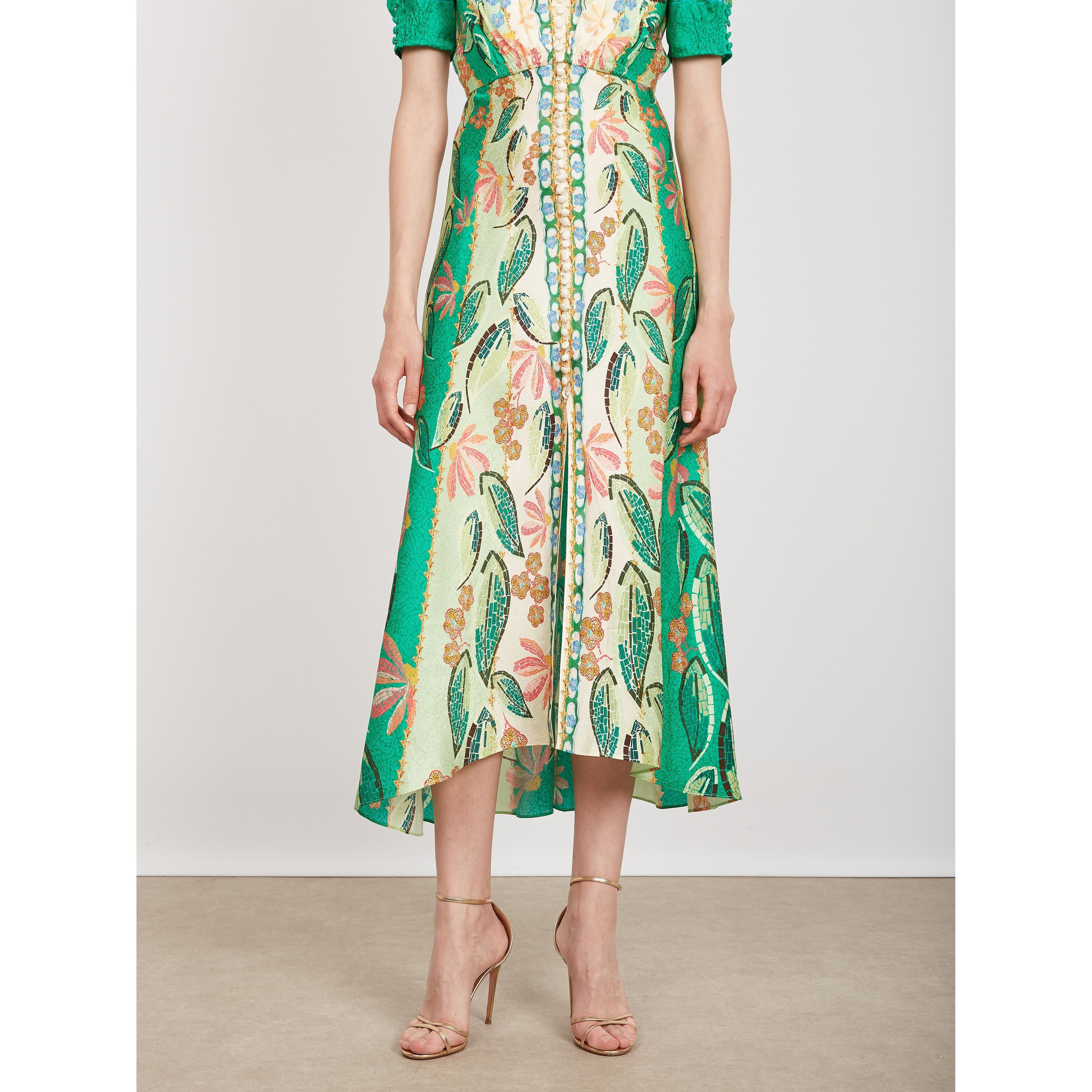 LEA LONG DRESS 1764 SALONI