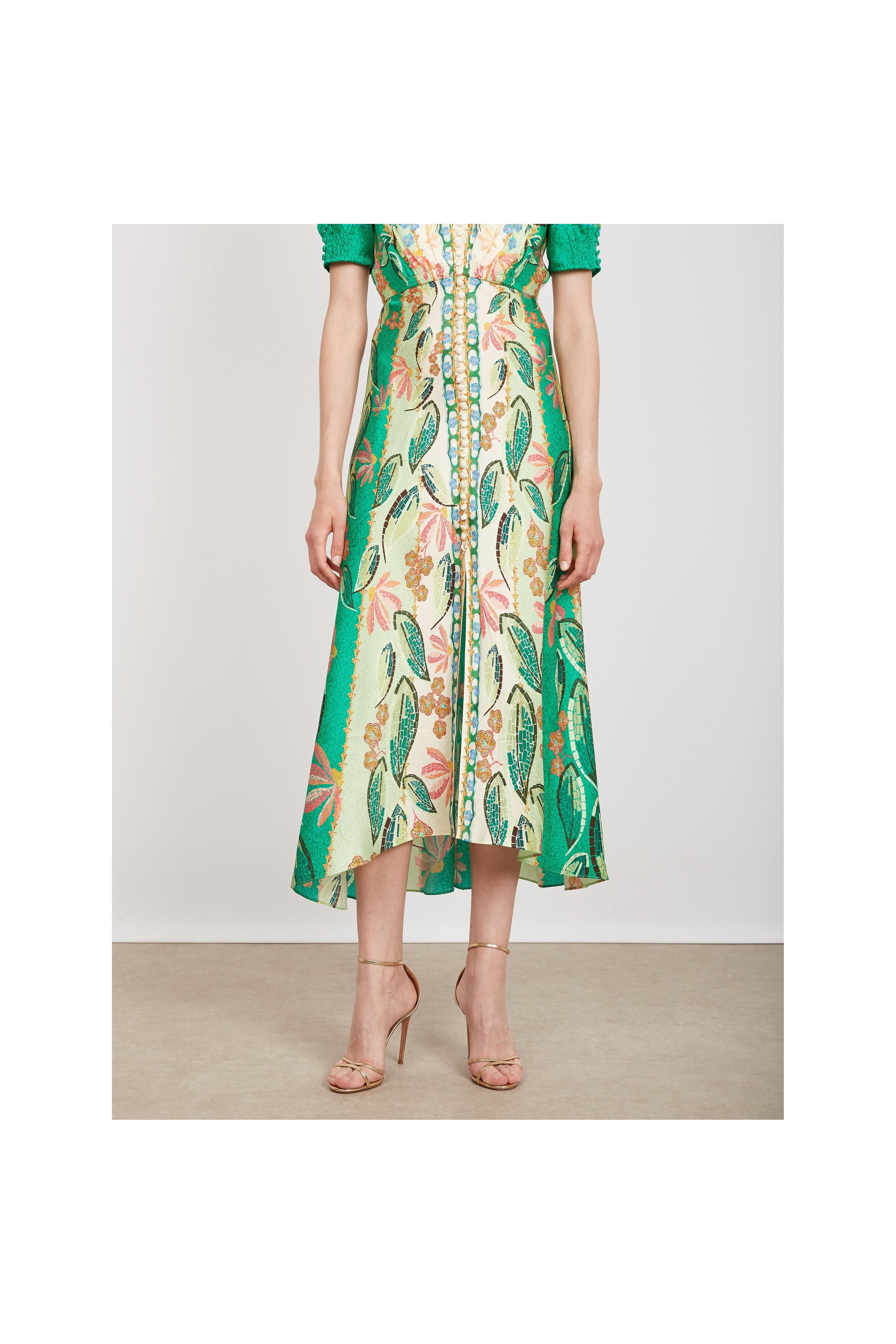 LEA LONG DRESS 1764 SALONI