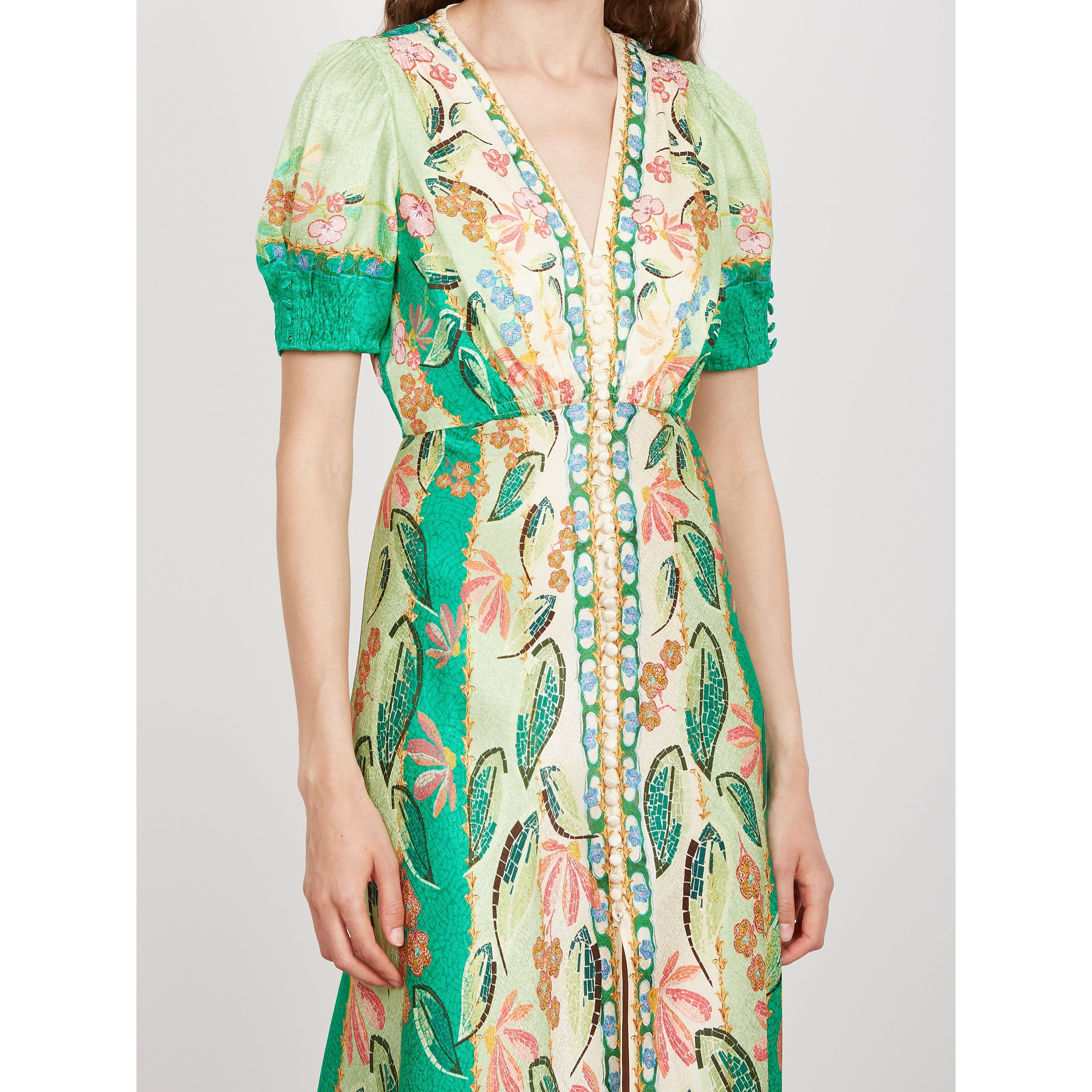 LEA LONG DRESS 1764 SALONI