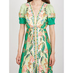 LEA LONG DRESS 1764 SALONI