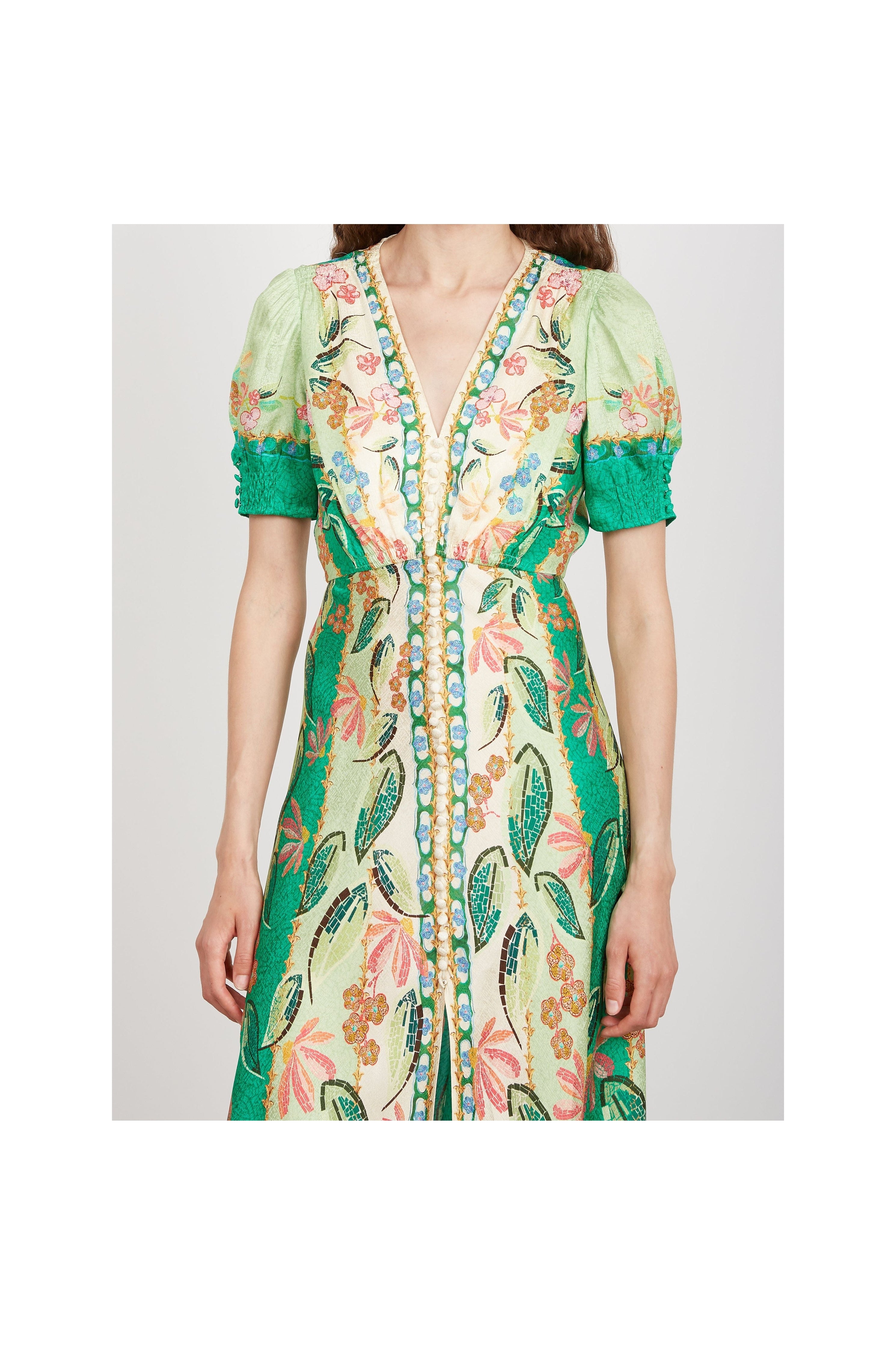 LEA LONG DRESS 1764 SALONI