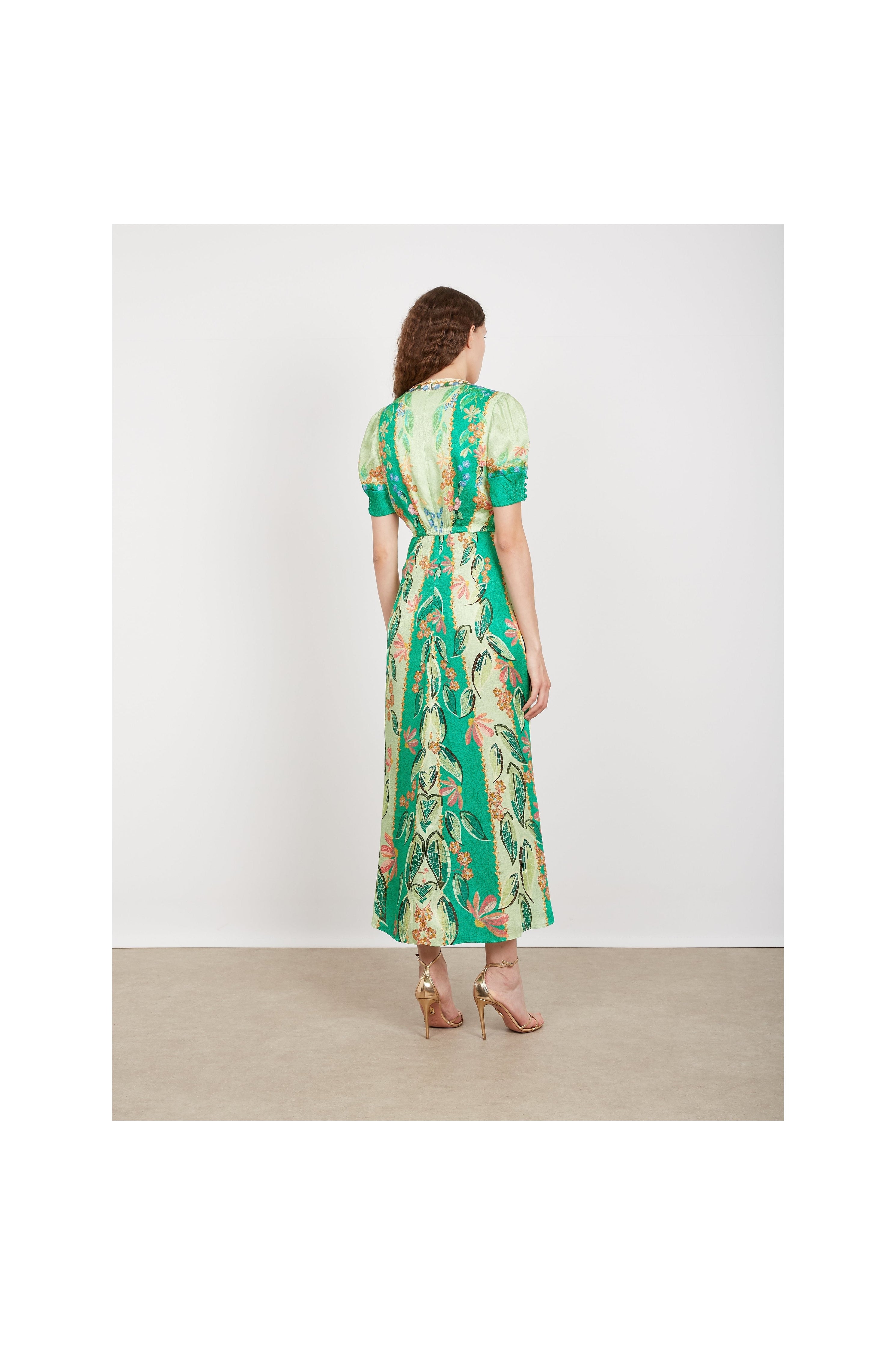 LEA LONG DRESS 1764 SALONI