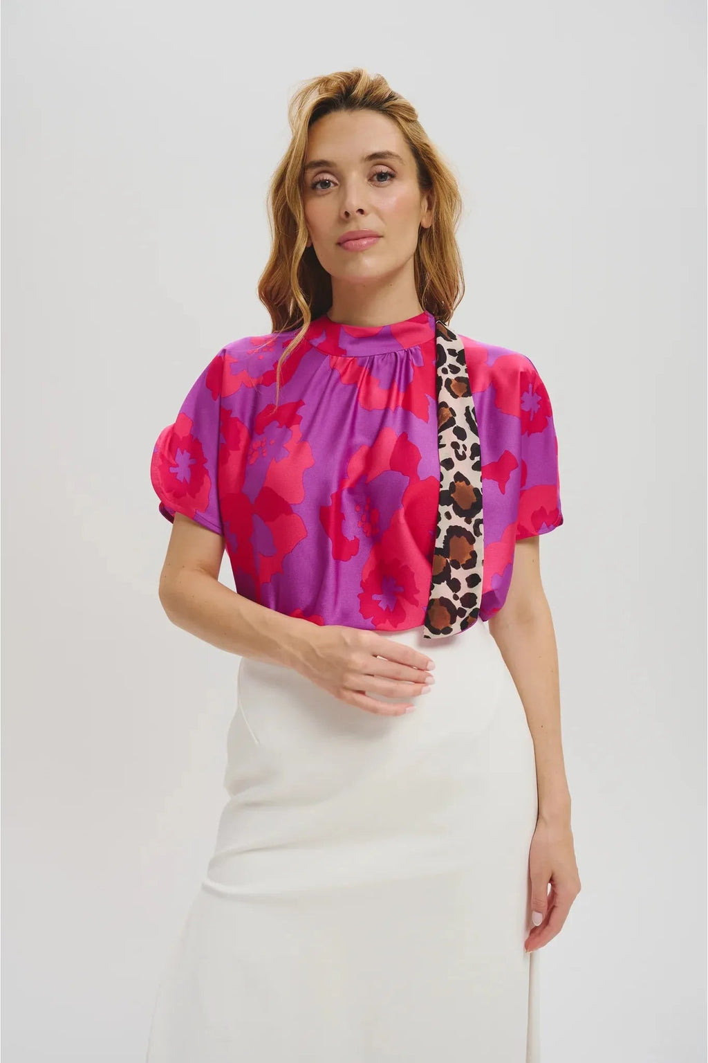 The Sistina top in Mauve Leledebaltzac
