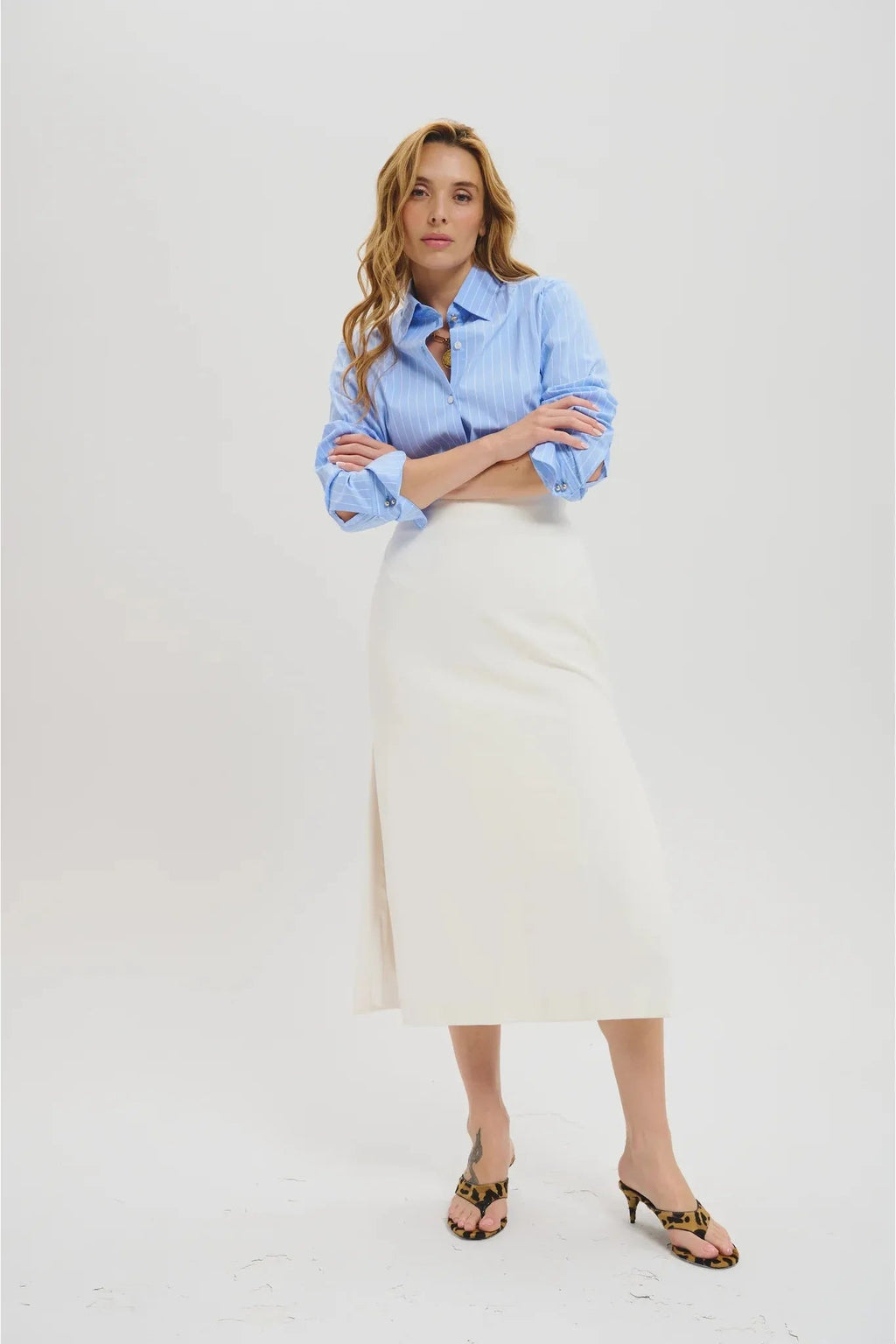 Valentine Shirt in Blue Leledebaltzac