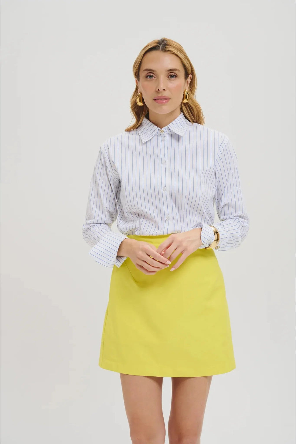 The Vanessa Skirt chartreuse Leledebaltzac