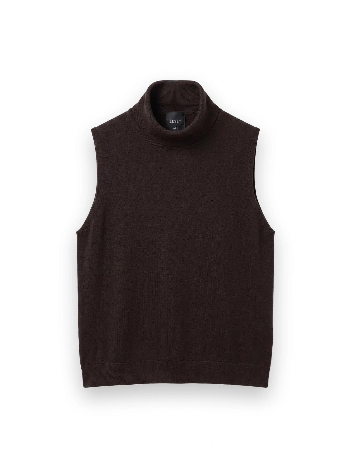 James Sleeveless Turtleneck LESET