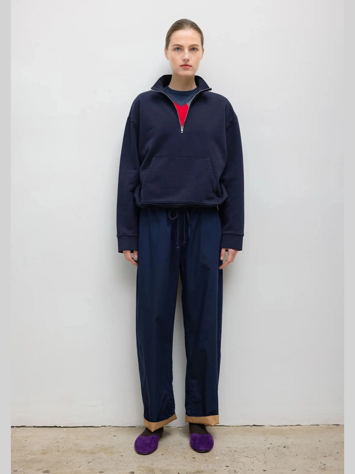 Yoshi Contrast Drawstring Pant LESET