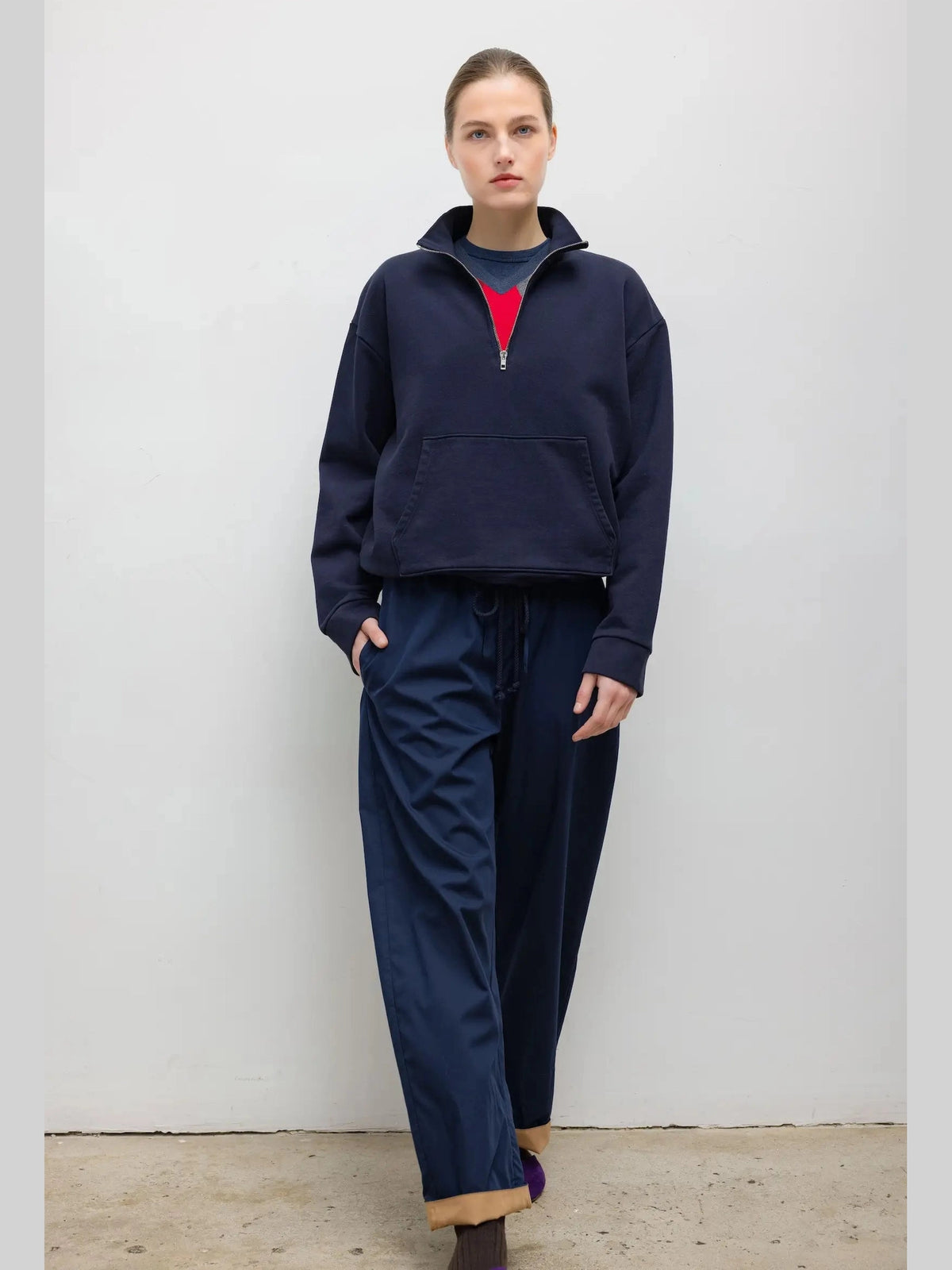 Yoshi Contrast Drawstring Pant LESET