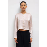 LeSet Barb Crew Cardigan Sakura