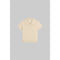 Light Gray James Short Sleeve Polo Oat