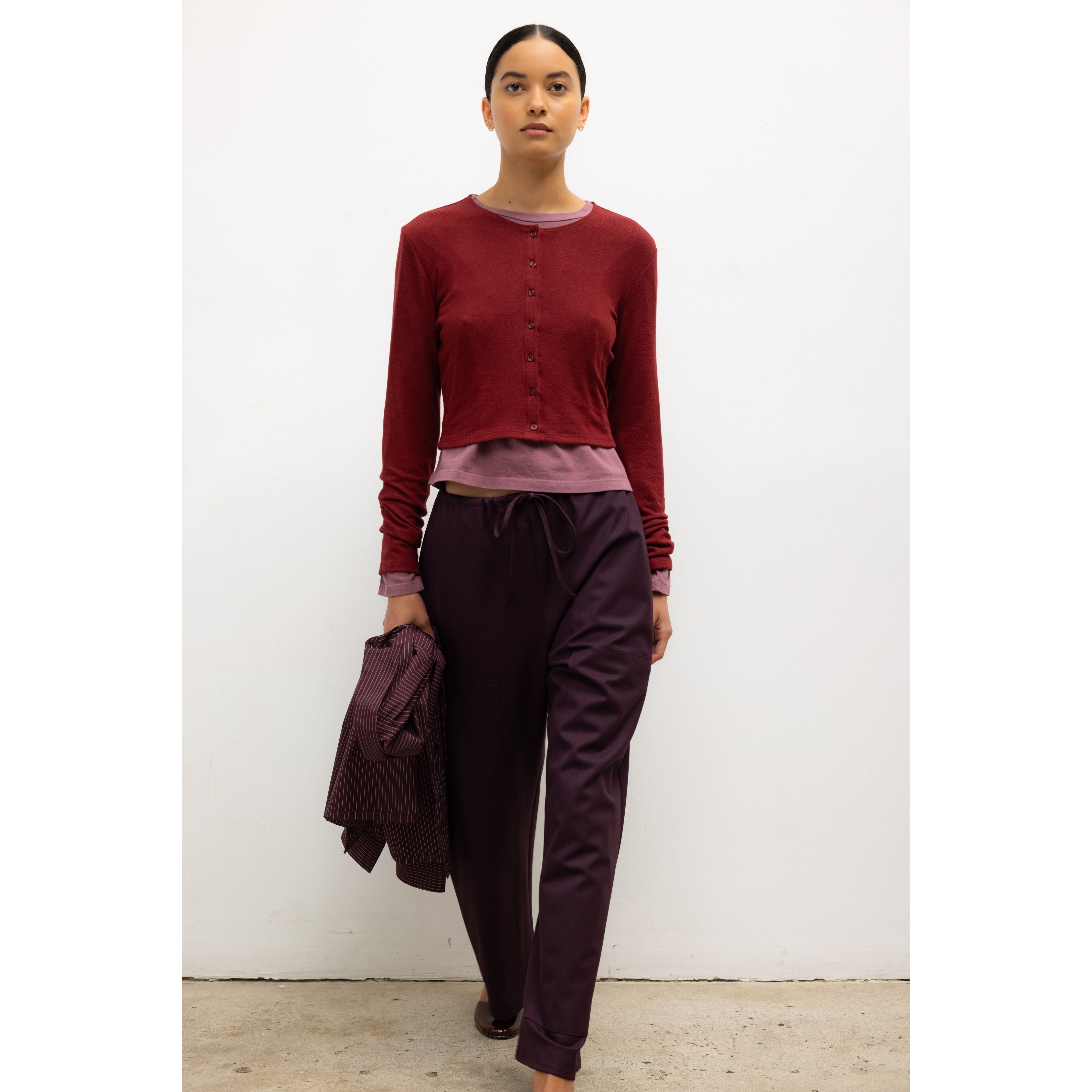 LAUREN CROP CARDIGAN II LESET