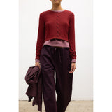 LAUREN CROP CARDIGAN II LESET