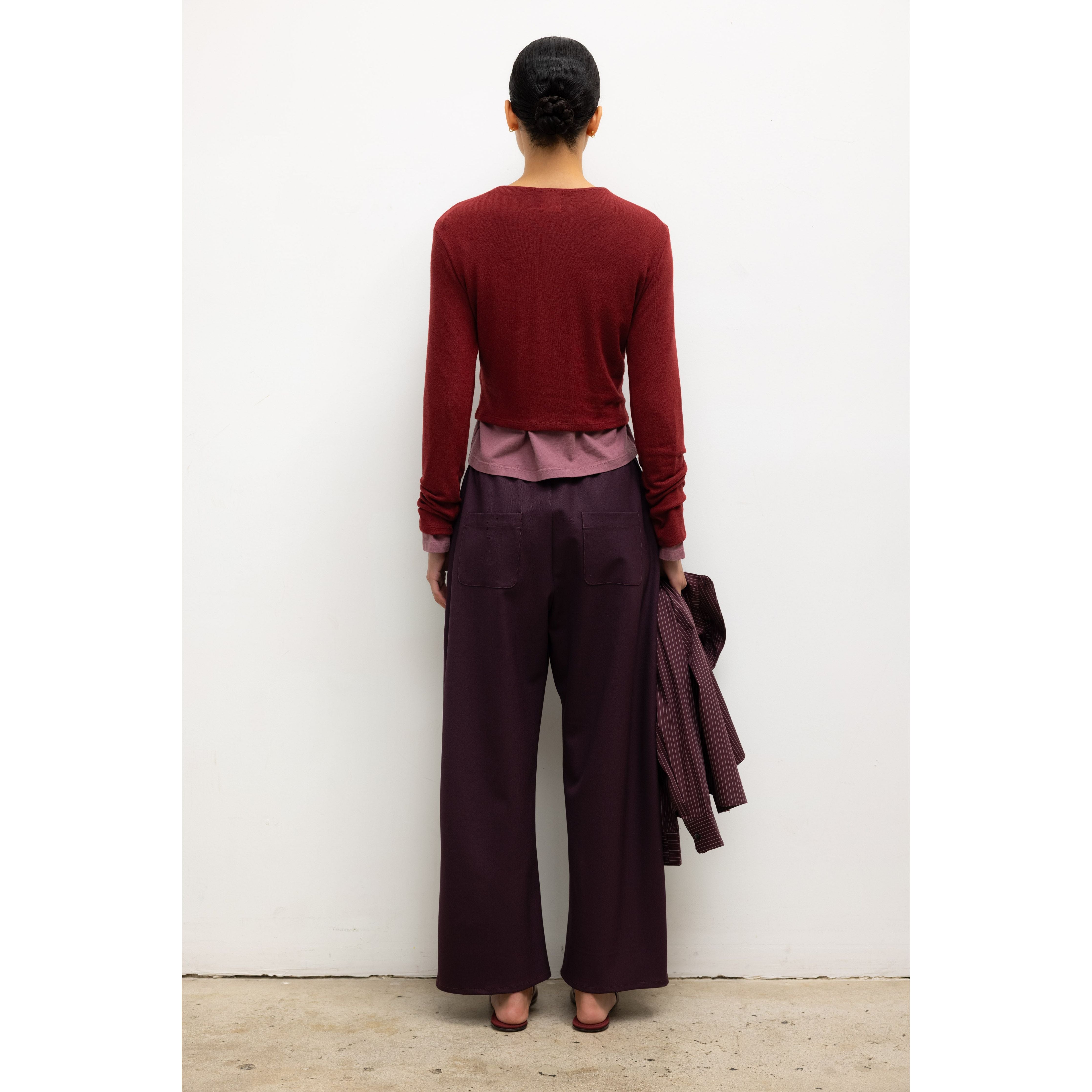 LAUREN CROP CARDIGAN II LESET