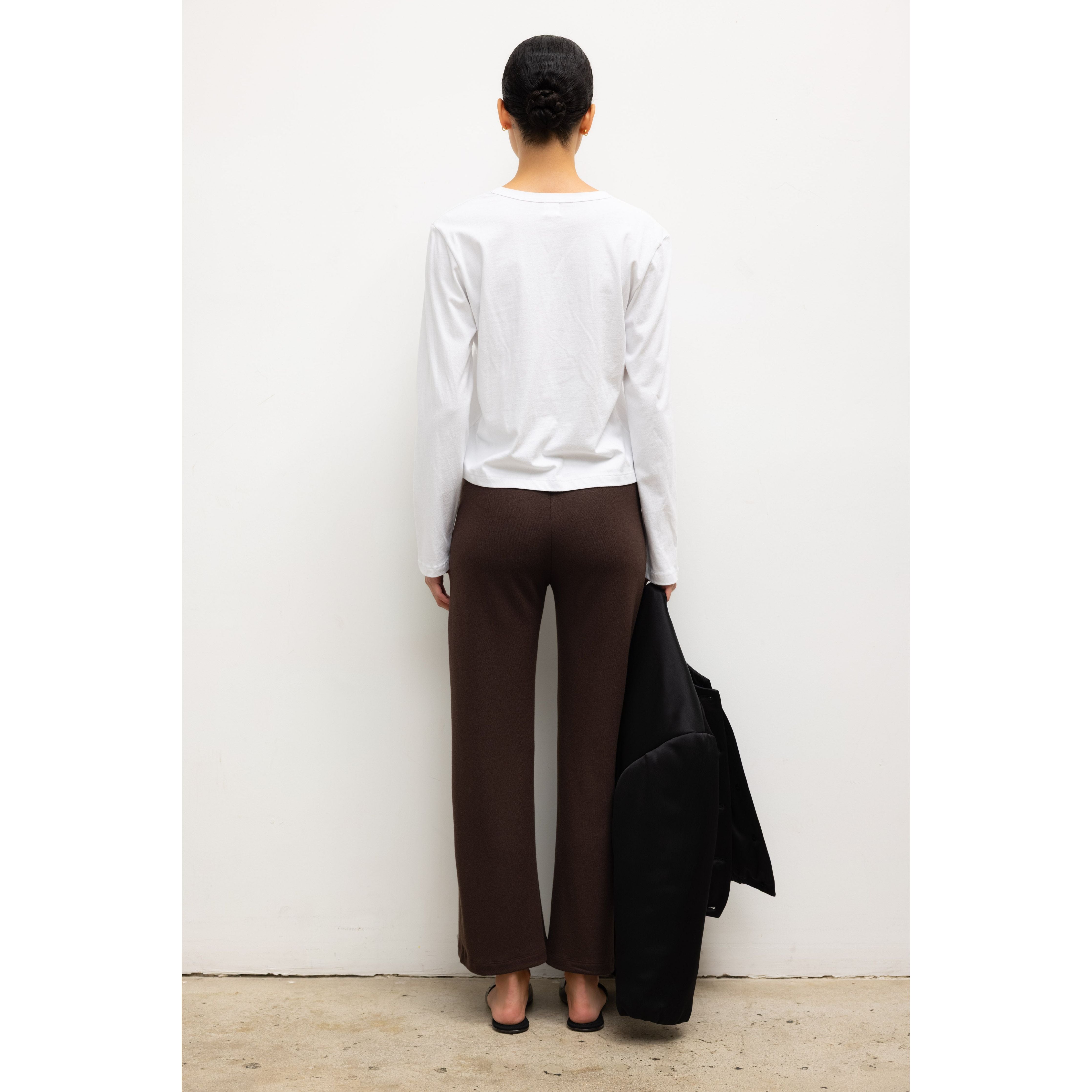 LAUREN CROP FLARE PANT LESET