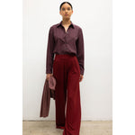 LAUREN PLEATED POCKET PANT LESET