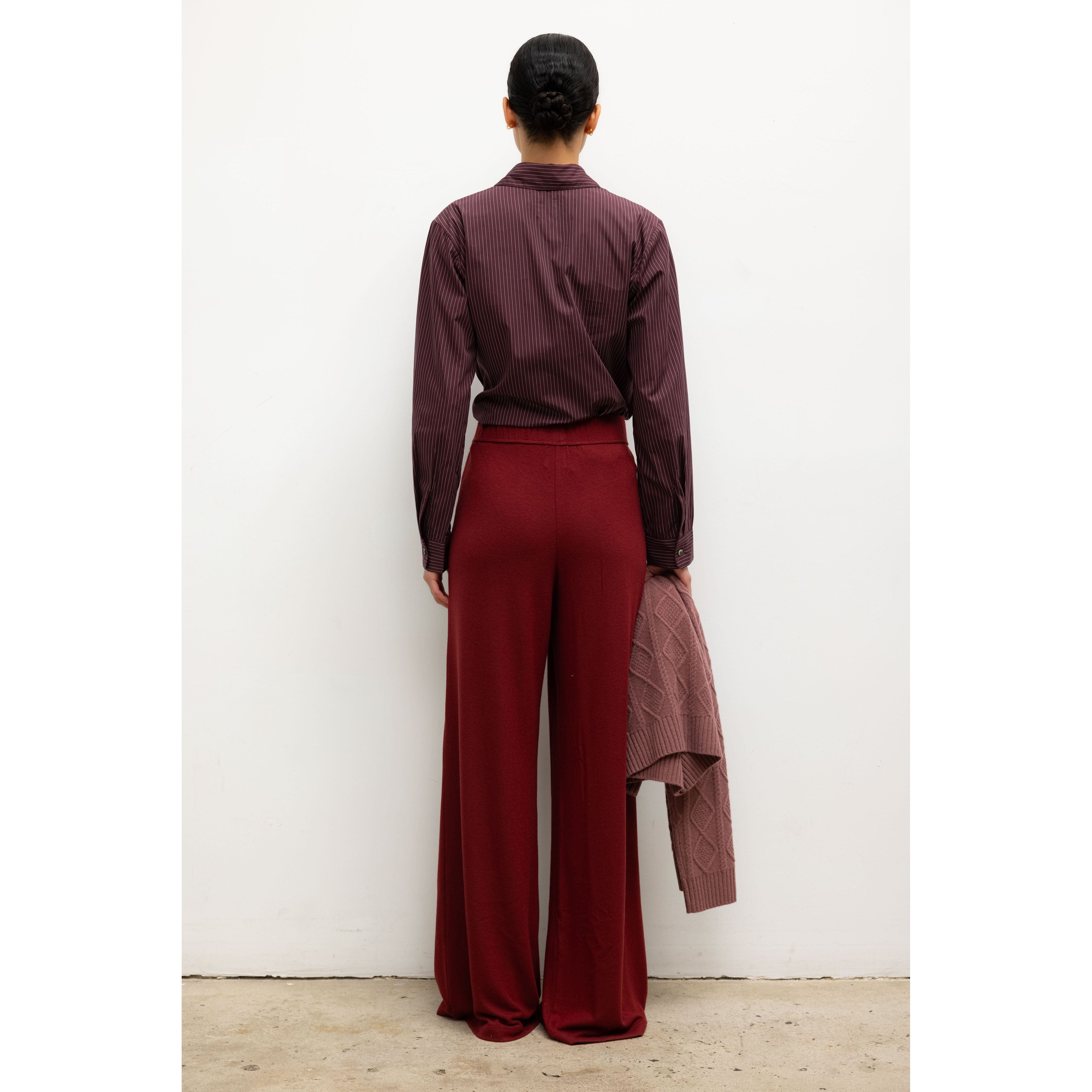 LAUREN PLEATED POCKET PANT LESET