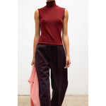 LAUREN SLEEVELESS TURTLENECK LESET