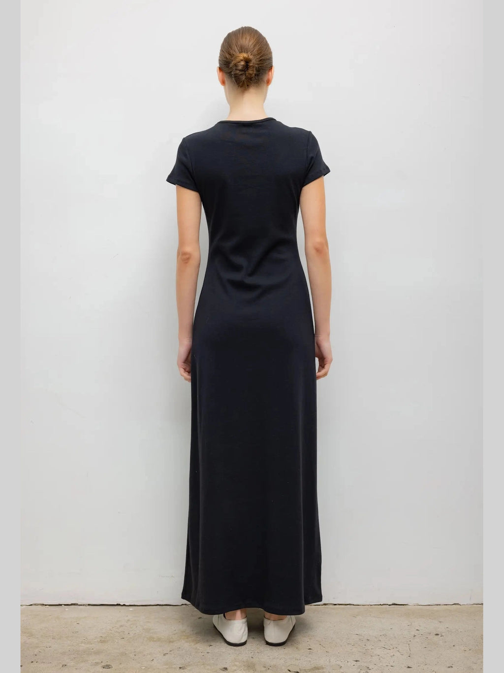 NANDO SHORT SLEEVE MAXI DRESS LESET