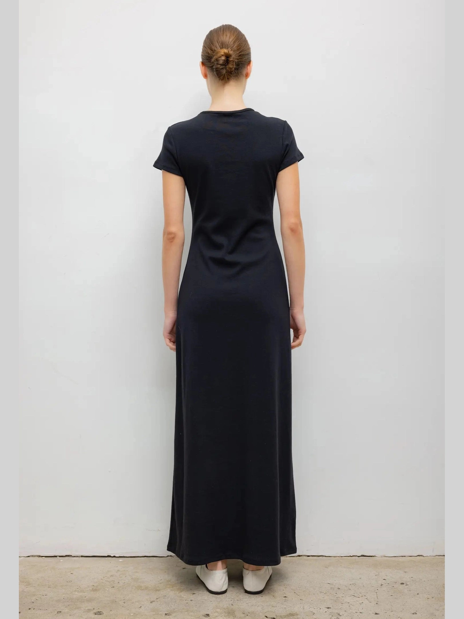 NANDO SHORT SLEEVE MAXI DRESS LESET